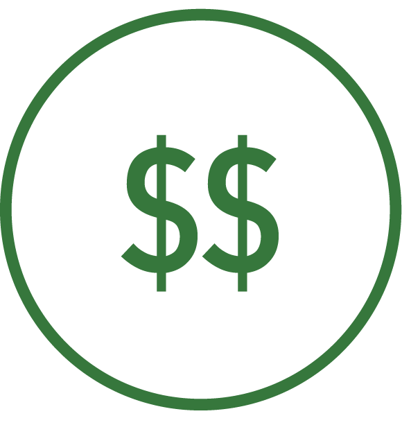 dollar sign icon