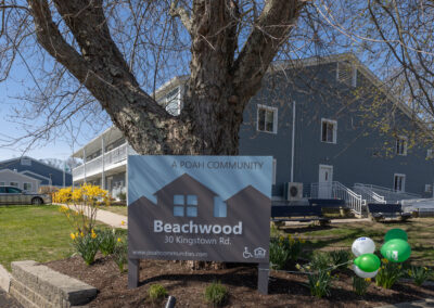 Exterior of Beachwinds Apartments