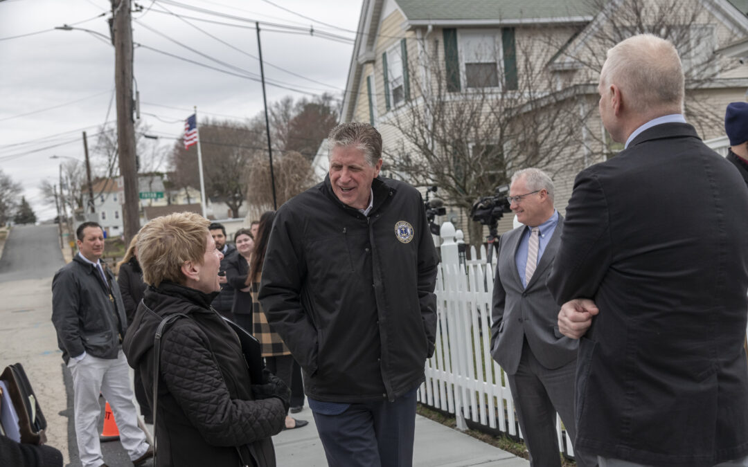 Governor McKee, State Leaders, RIHousing Present Keys to New Homeowners