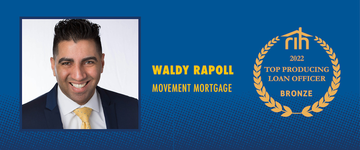 waldy ripoll movement mortgage, 2022 top producing loan officer bronze