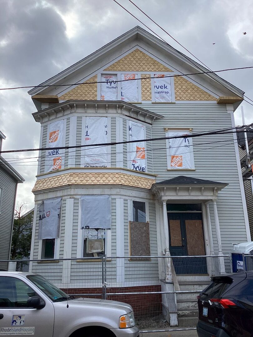 Affordable development under construction