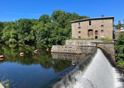 Arctic Mill alongside river