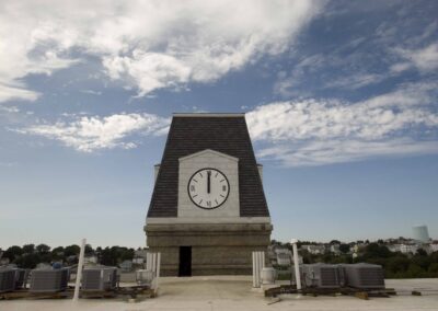 bourne mill clock tower