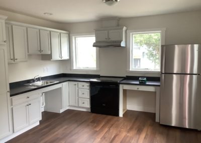 Bowdoin Street Rowhouse kitchen interior