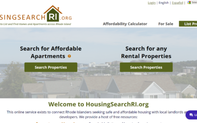 Rhode Island’s new affordable housing online database now available