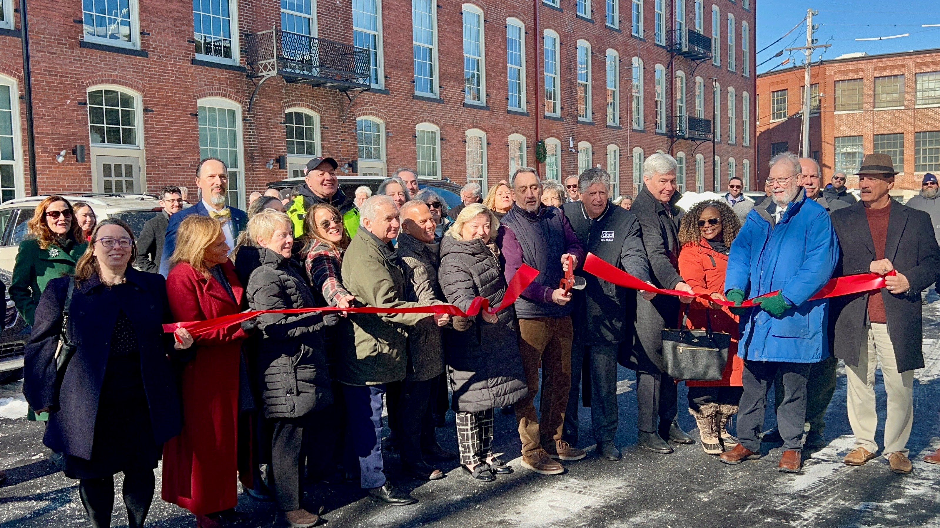 Ribbon Cutting of affordable development