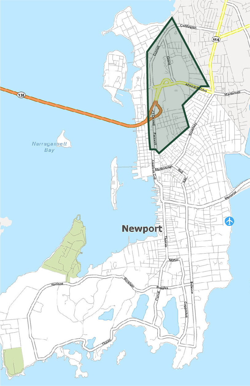 Approximation of Newport Census Tract 405