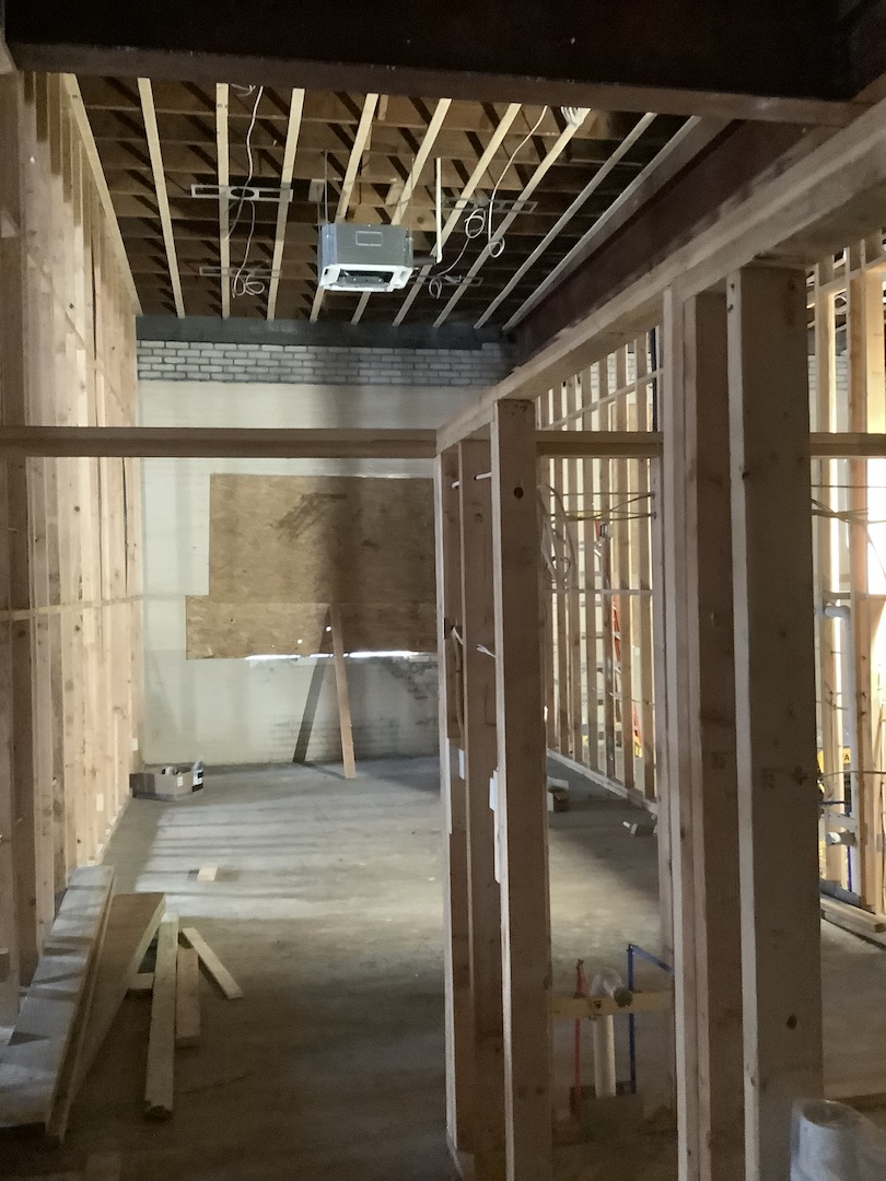 Postal Apartments Site Visit 2025.02.10 Affordable Development under construction
