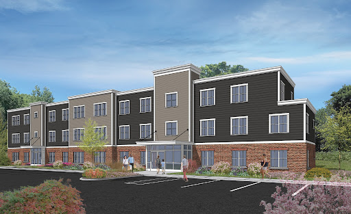 Rendering of affordable development in providence