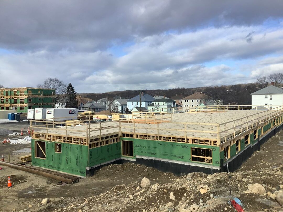 Affordable Development under construction